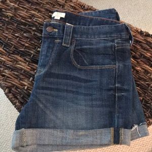 J Crew denim shorts